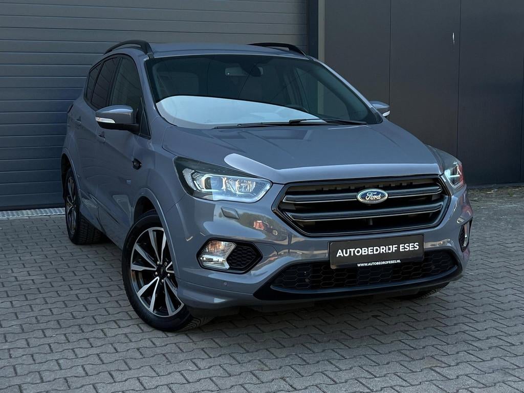 Ford Kuga 1.5 EcoBoost ST Line |CARPLAY|KEYLESS|STUURVW.|CAM, Auto's, 4 cilinders, Leder en Stof, Bedrijf, Zilver of Grijs