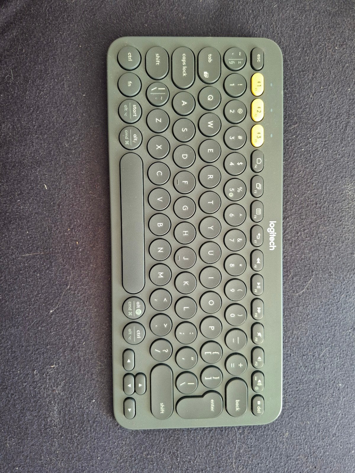 Logitech Bluetooth Toetsenbord K380, Computers en Software, Toetsenborden, Ophalen of Verzenden, Zo goed als nieuw, Draadloos
