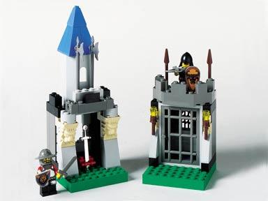 Lego Castle Knights' Kingdom I 6094 Guarded Treasury, Lego, Ophalen of Verzenden, Castle, Complete set