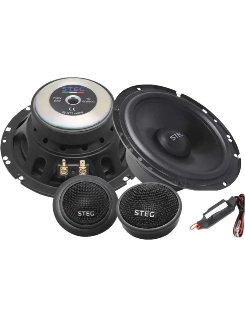 Steg SQL650C componenten systeem 165mm van Steg Italy, Auto diversen, Autospeakers, Ophalen of Verzenden, Nieuw