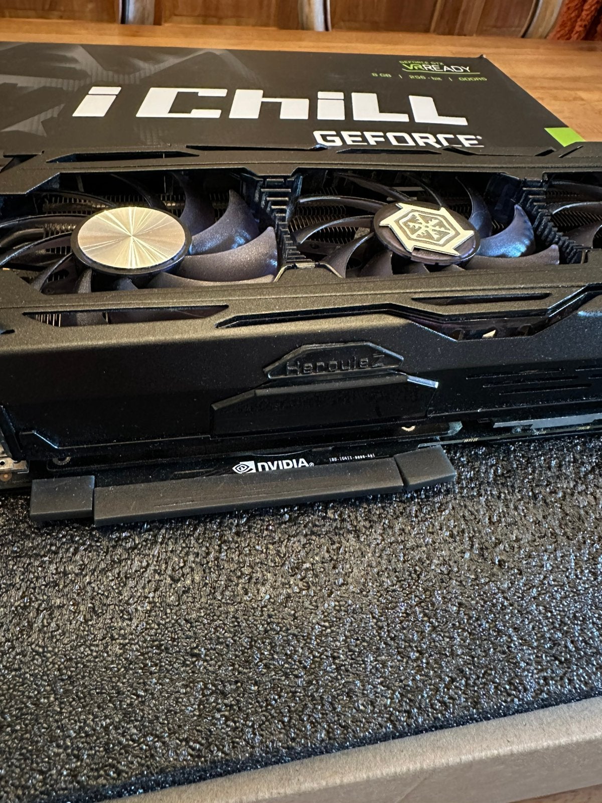 INNO3D Geforce GTX 1070Ti 8GB iChill X3 Fan, Computers en Software, PCI-Express 3, Ophalen of Verzenden, HDMI, Nvidia