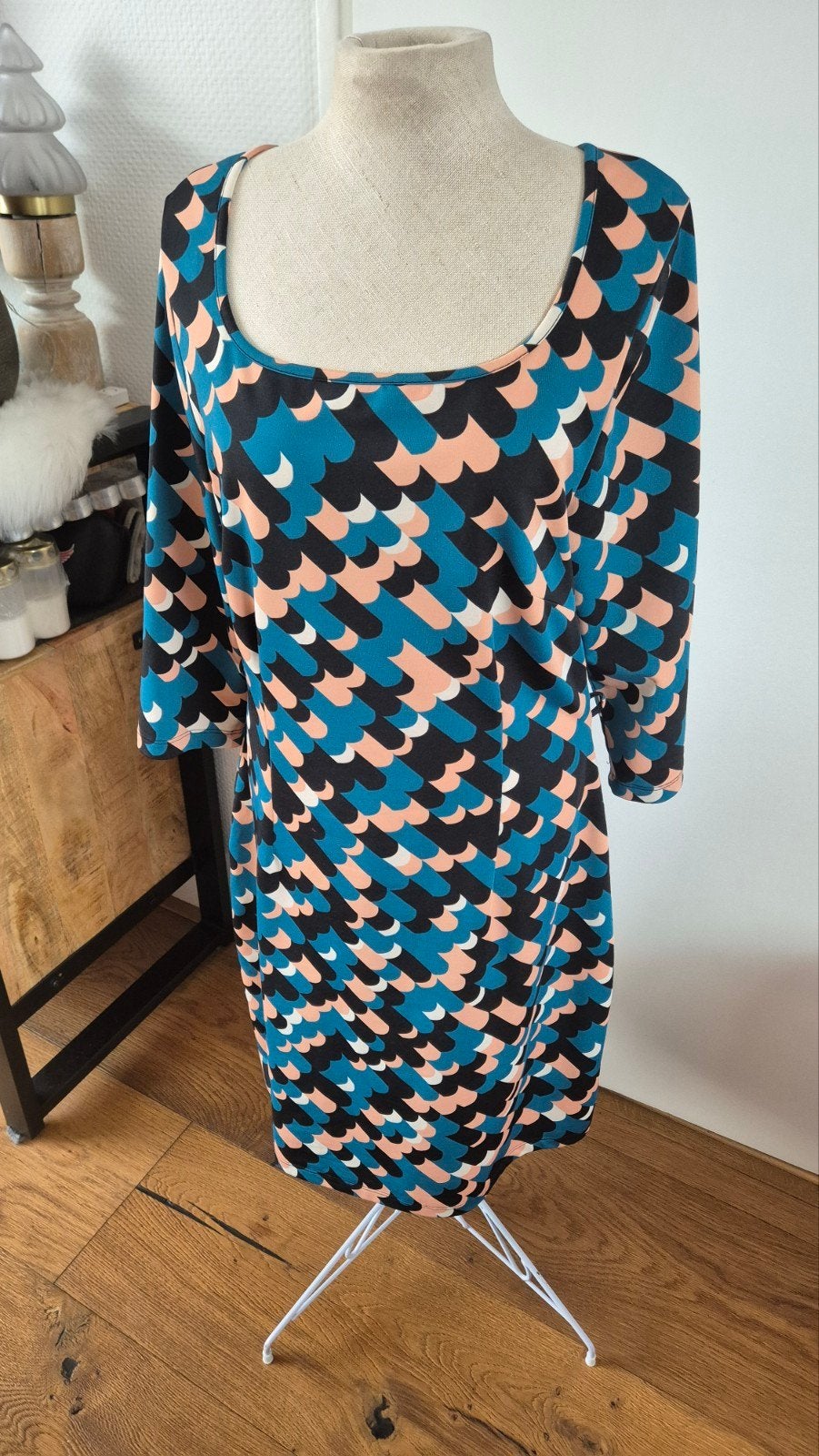 King Louie jurk M, Kleding | Dames, Jurken, Maat 38/40 (M), Meerkleurig, Ophalen of Verzenden, Zo goed als nieuw