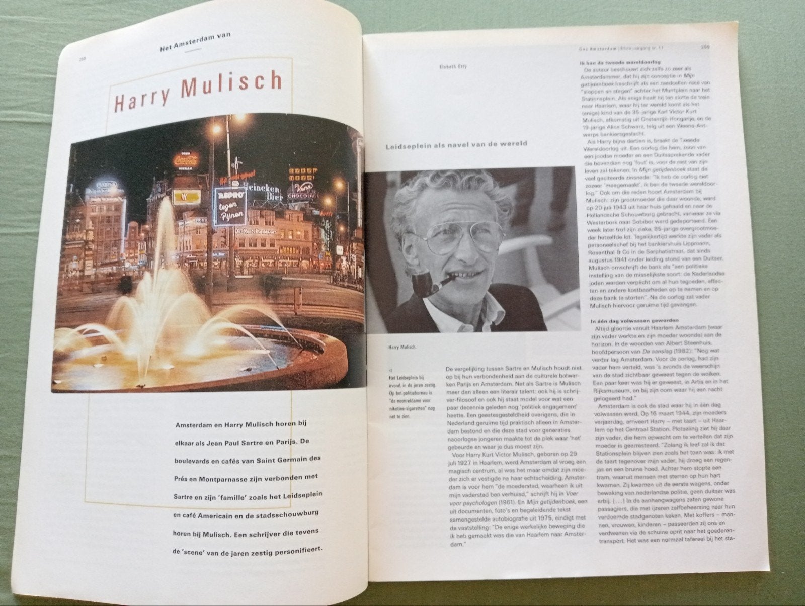 Ons Amsterdam 1992: Harry Mulisch, Art Nouveau, Provo, Ophalen of Verzenden, Gelezen, Overige typen