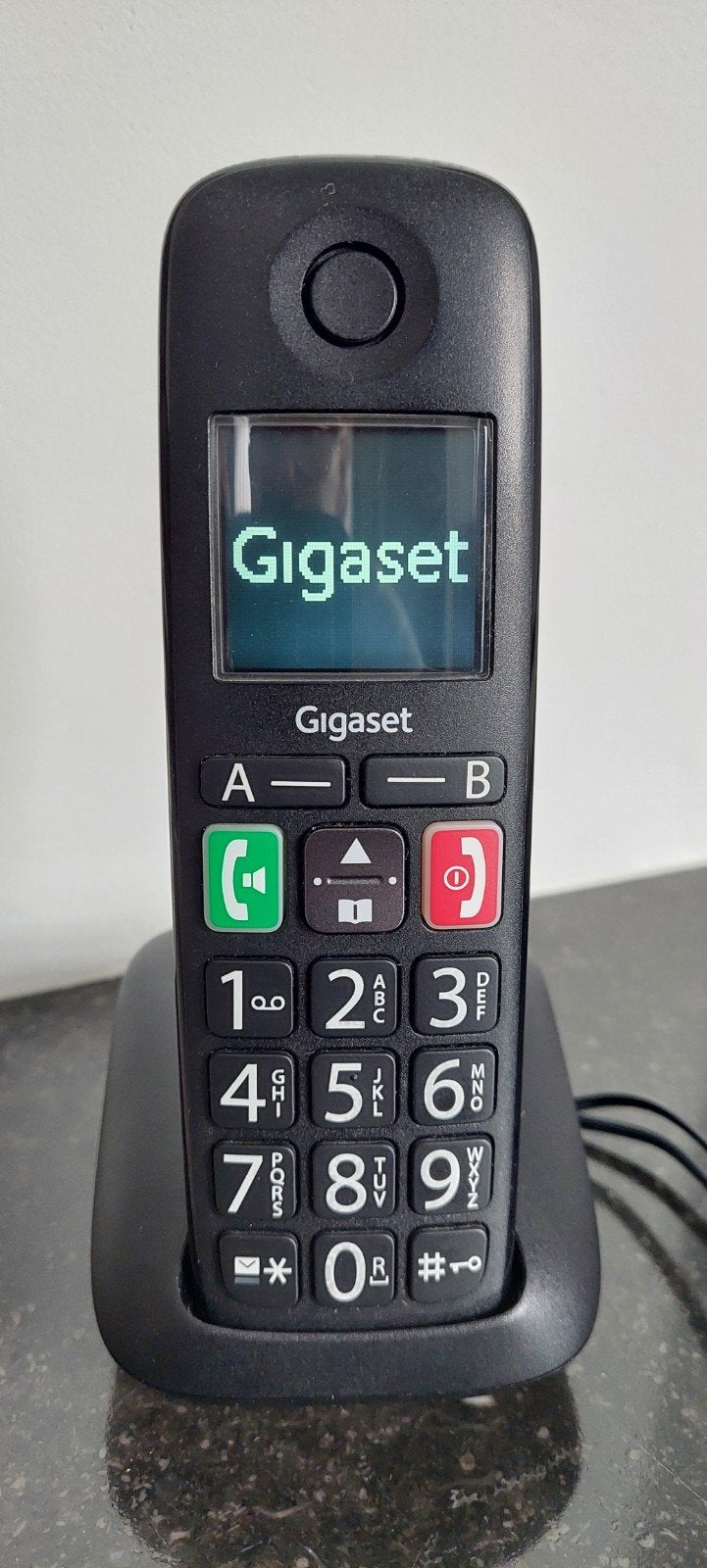 Gigaset E290, extra voor senioren, Telecommunicatie, Vaste telefoons | Handsets en Draadloos, Ophalen of Verzenden, 2 handsets
