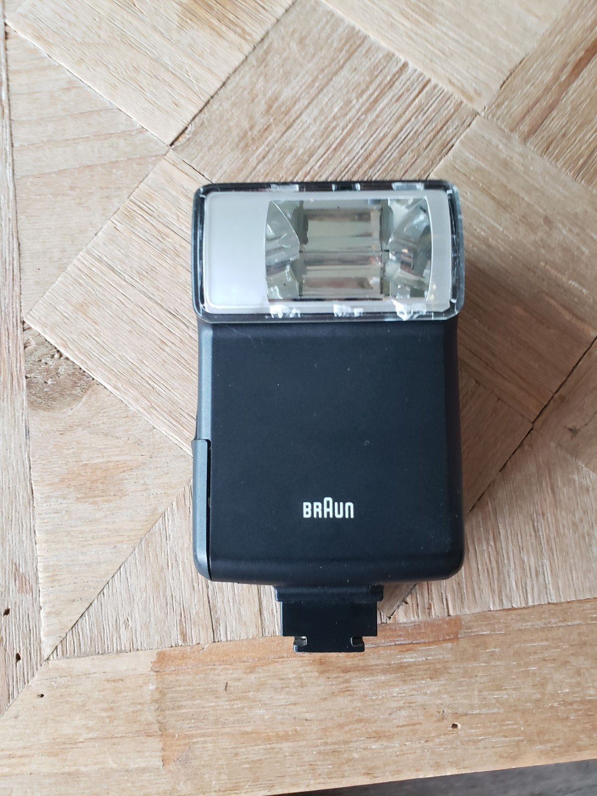 Braun externe flitser voor analoge fotografie, Gebruikt, Voor analoge fotografie, Externe flitser, Ophalen of Verzenden