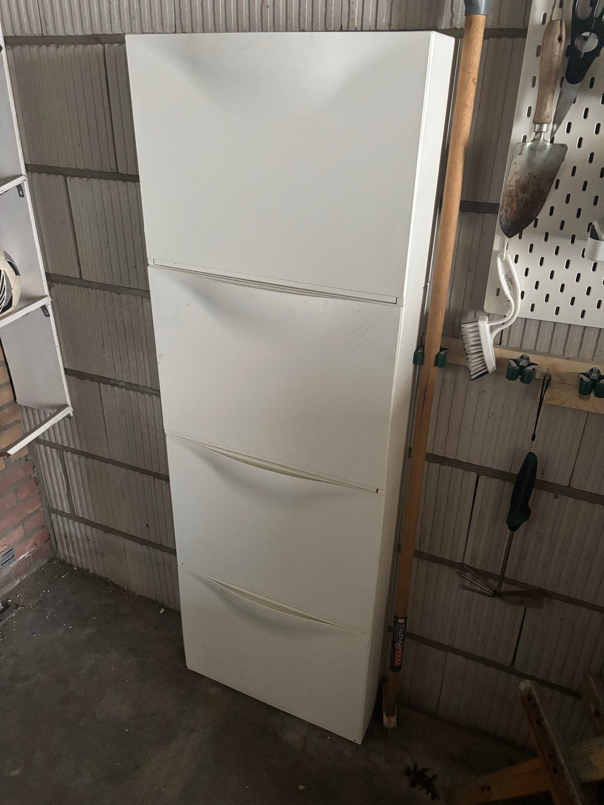 IKEA Trones schoenenkasten (4 stuks) - wit, Ophalen, Gebruikt