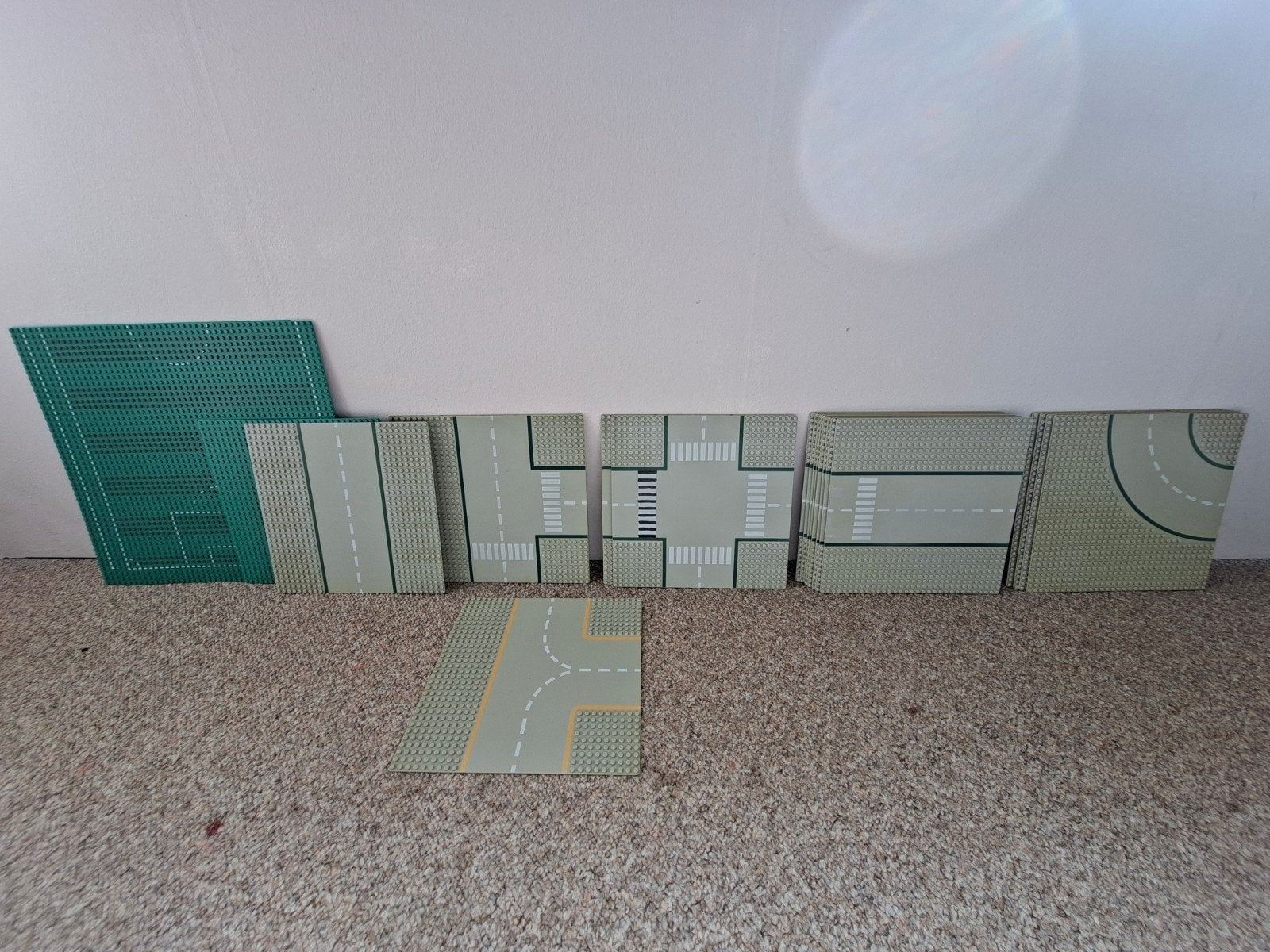 Lego wegplaten en voetbalveld bouwplaten, Kinderen en Baby's, Ophalen of Verzenden, Gebruikt, Lego