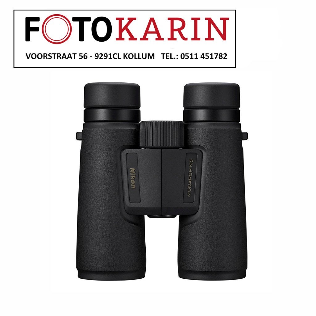 Nikon Monarch M5 10x42 | verrekijker | Foto Karin Kollum, Dakkant (recht), Nieuw, Ophalen of Verzenden, Met hoes of tas