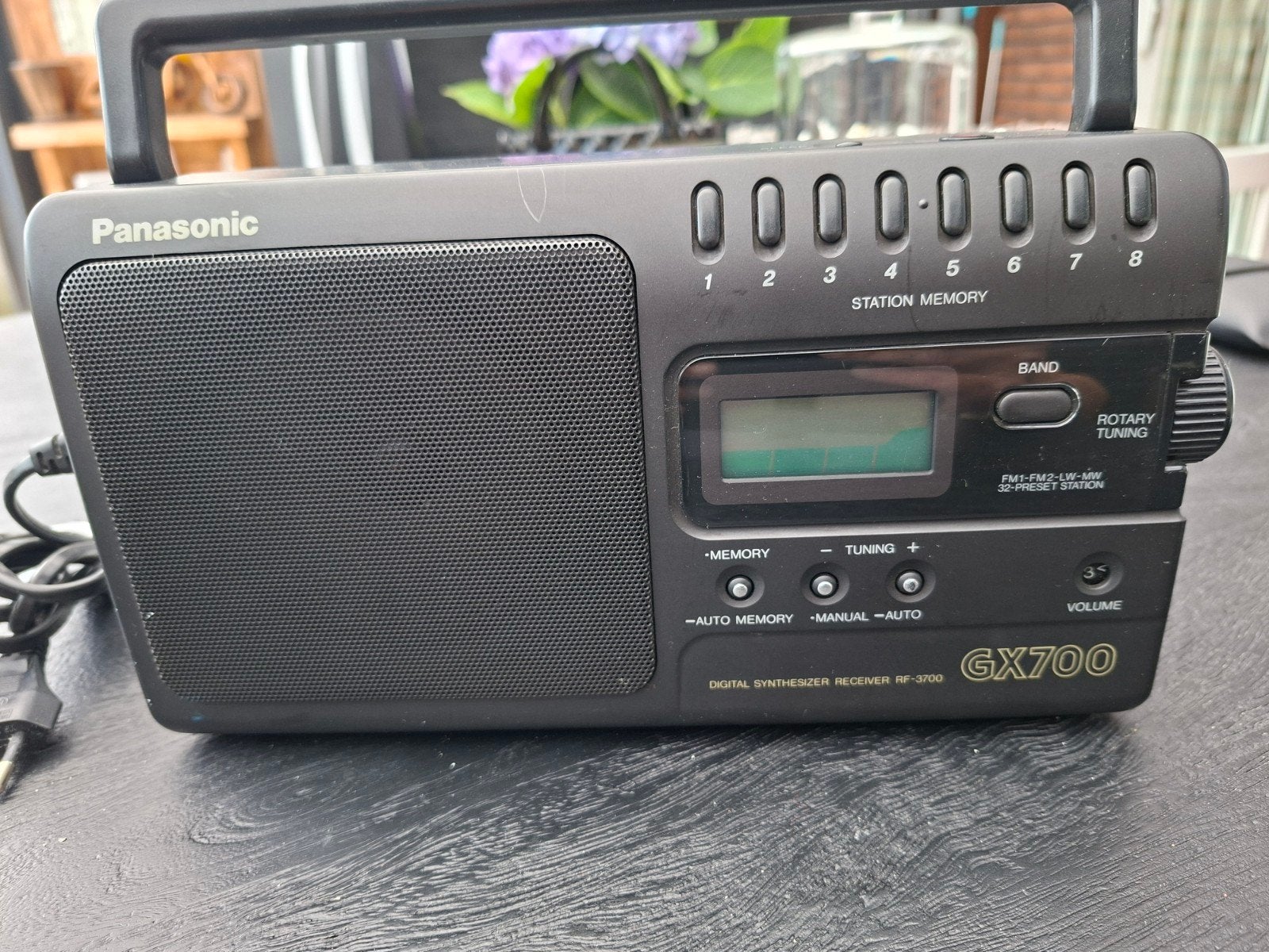 Vintage Panasonic GX700 (RF-3700) Digitale Synthesizer Radio, Ophalen of Verzenden, Gebruikt, Radio