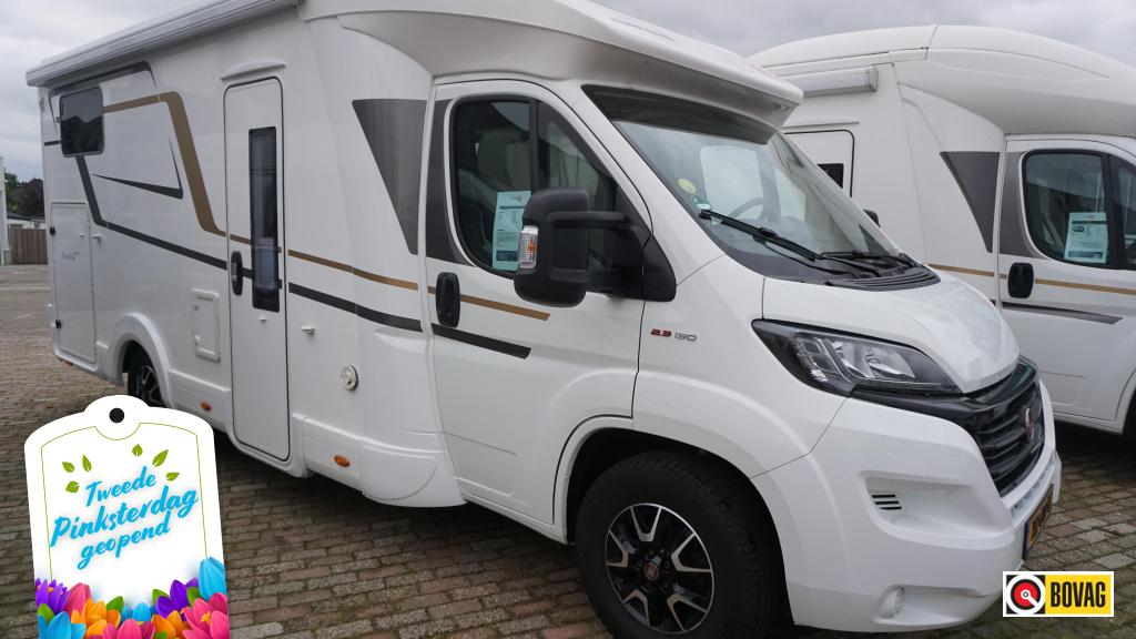 Eura Mobil Profila T 695 EB AUT/1E EIGENAAR, Caravans en Kamperen, Campers, Ringverwarming, Koelkast, Bedrijf, L-zit