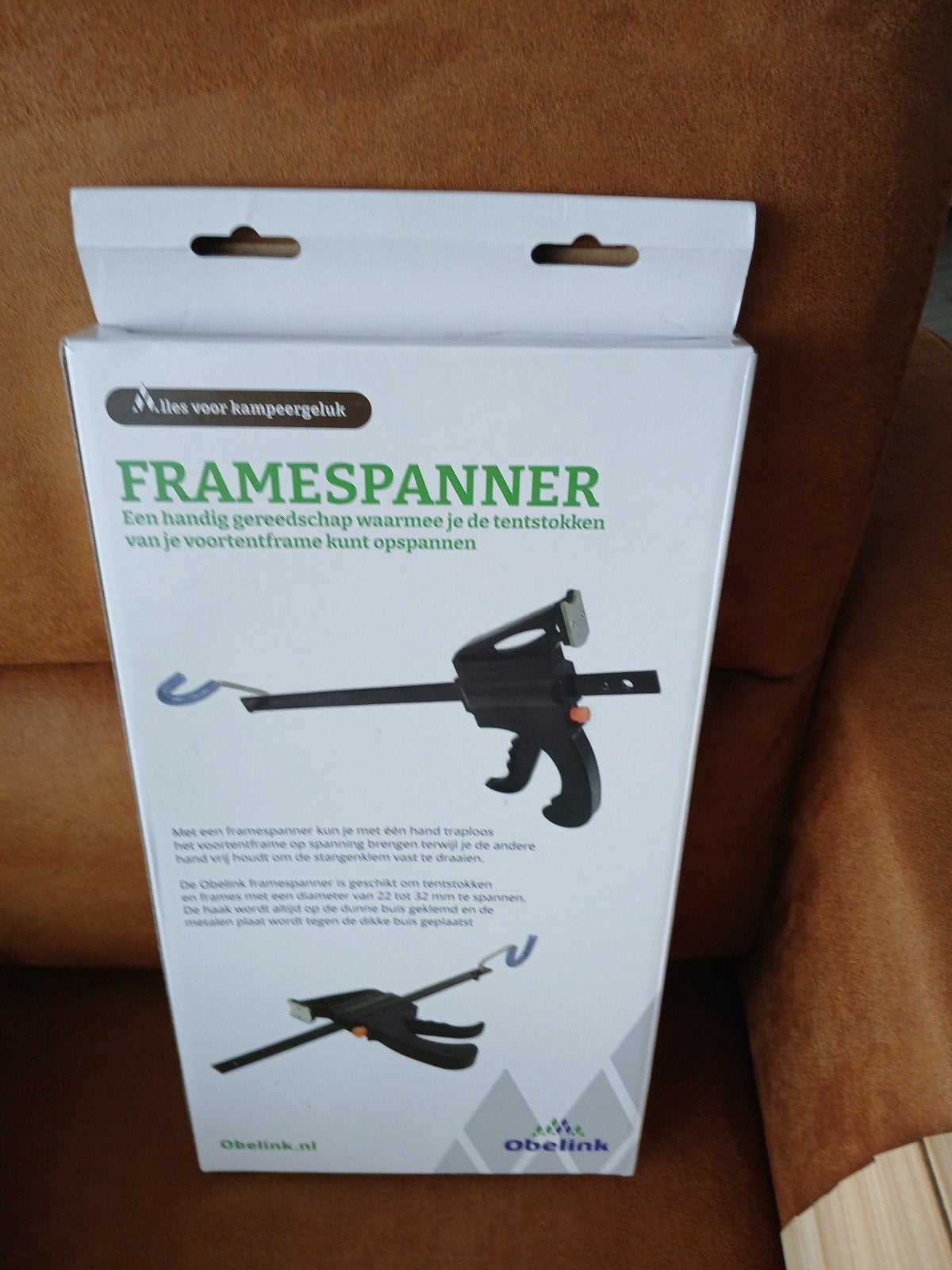 Voortent spanner nieuw in doos., Caravans en Kamperen, Ophalen, Nieuw