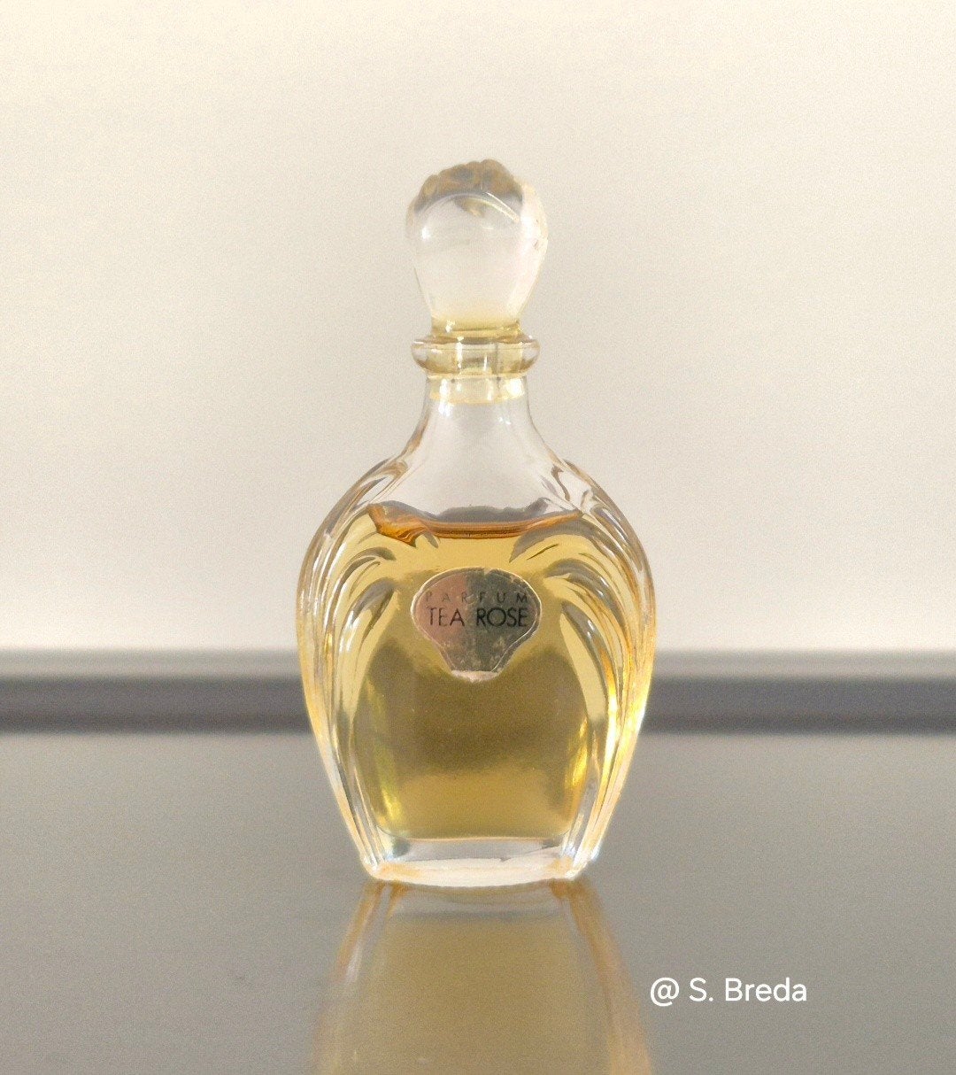 The Perfumer's Workshop - Tea Rose - Vintage miniatuur, Ophalen of Verzenden, Miniatuur, Gevuld