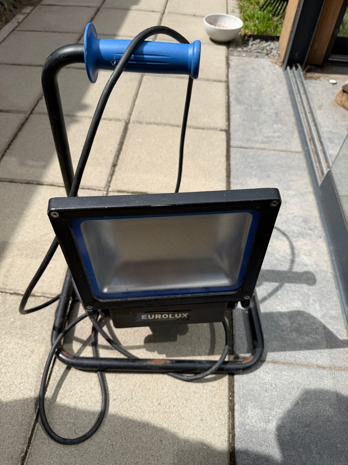 Eurolux LED Bouwlamp met Statief - Gebruikt, Gebruikt, Minder dan 50 watt, Met statief, Ophalen of Verzenden