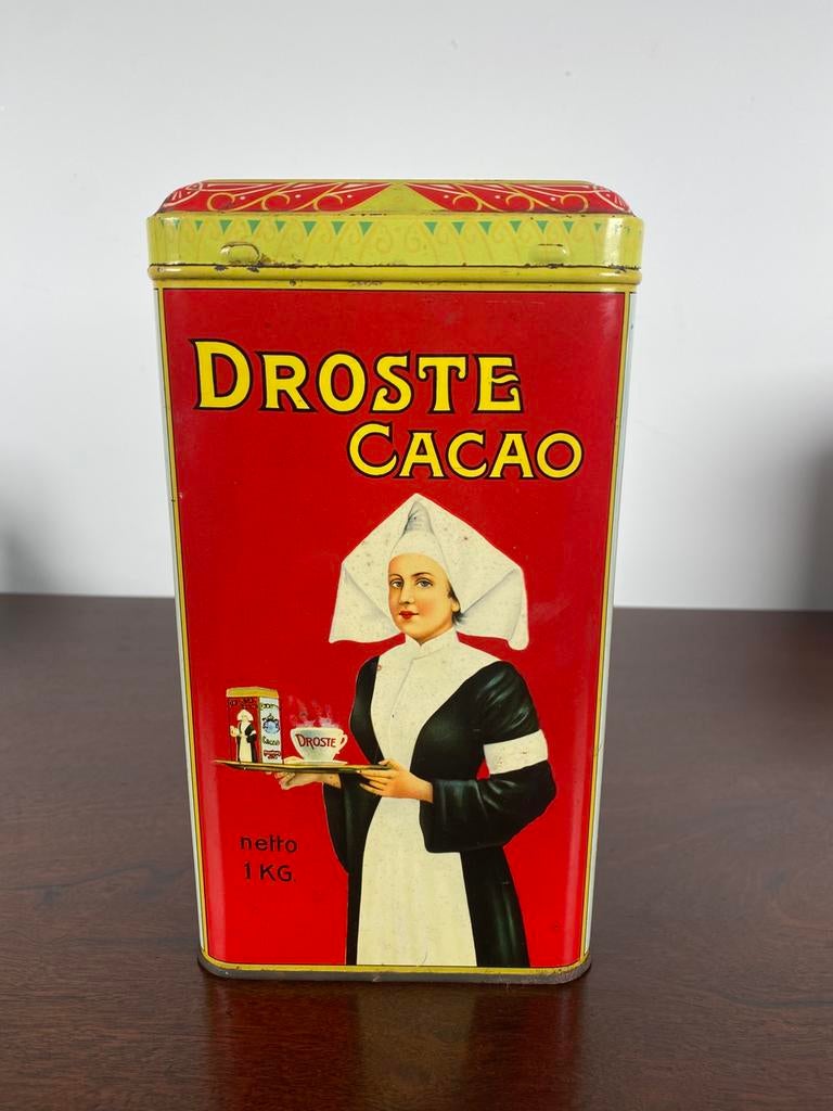 Droste 1 kilo blik, Verzamelen, Ophalen of Verzenden, Zo goed als nieuw, Overige, Droste