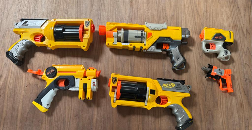 Grote Nerf Blaster Collectie met Darts, Ophalen, Gebruikt