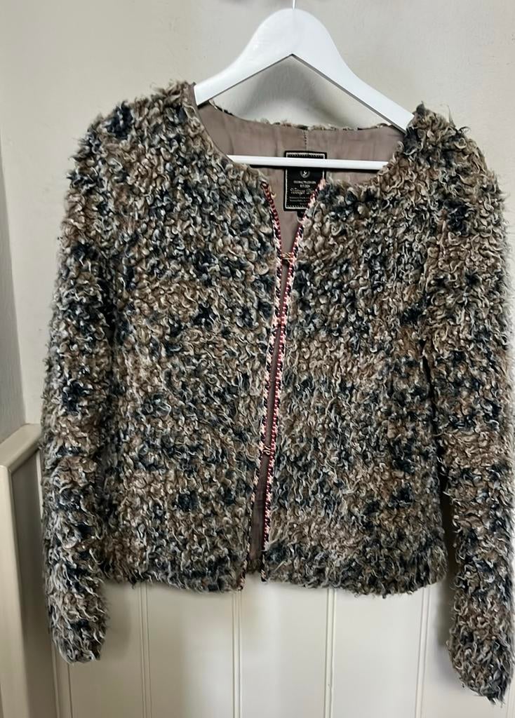Geisha teddy jasje maat M, Kleding | Dames, Ophalen of Verzenden, Gedragen, Maat 38/40 (M), Jasje