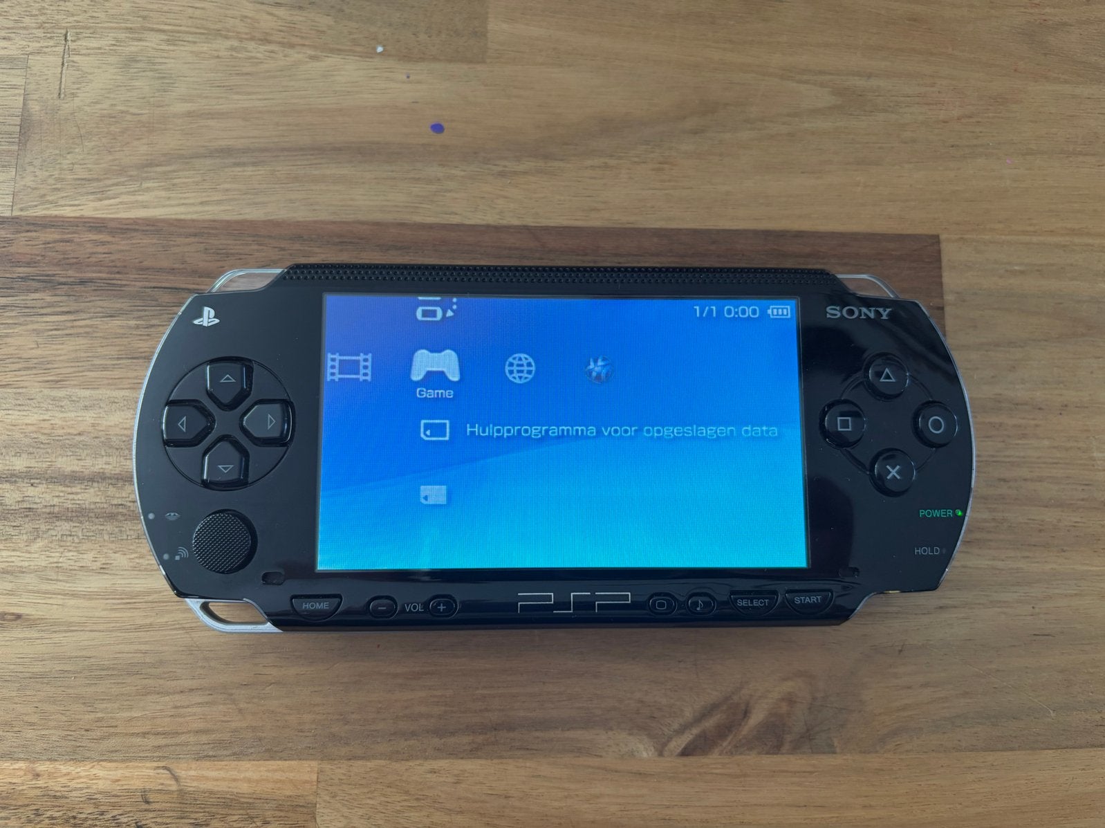 Sony PSP, Ophalen, Gebruikt, Zwart, PSP