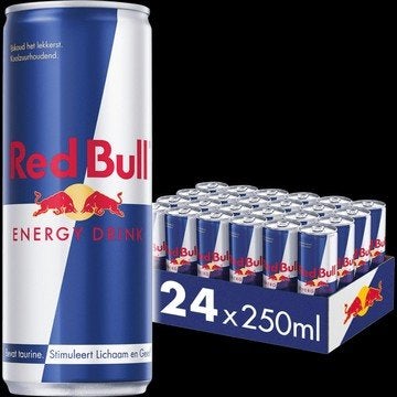 Redbull tray 24 stuks, Ophalen