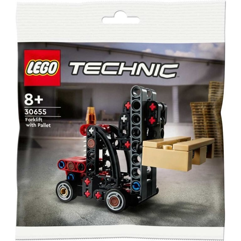 Lego Technic 30655 Vorkheftruck met pallet NIEUW, Lego, Lego, Nieuw, Ophalen of Verzenden