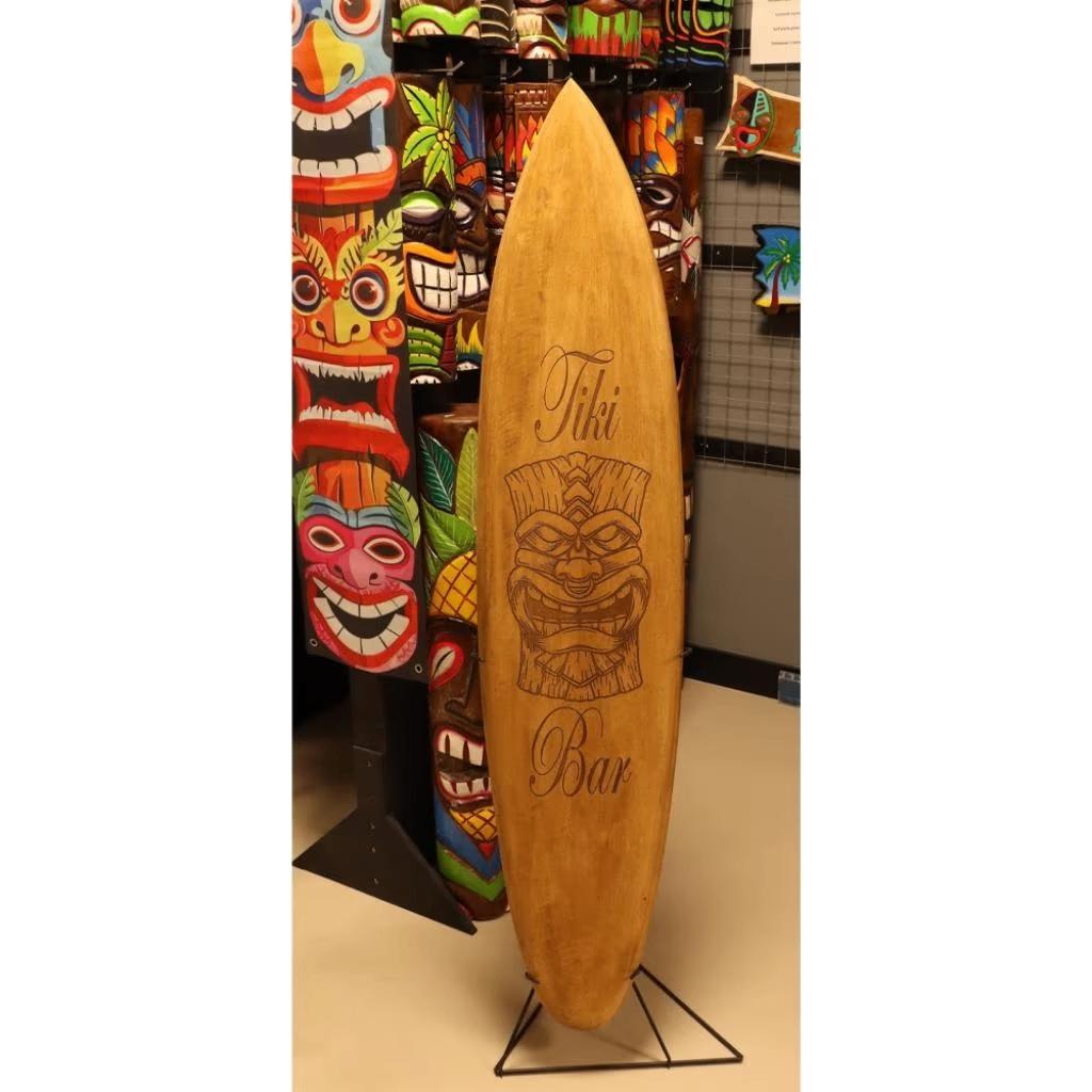 Woonaccessoires - Tiki decoratie - Surfplank - Tropical, Overige kleuren, Cave & Garden, Verzenden, Nieuw