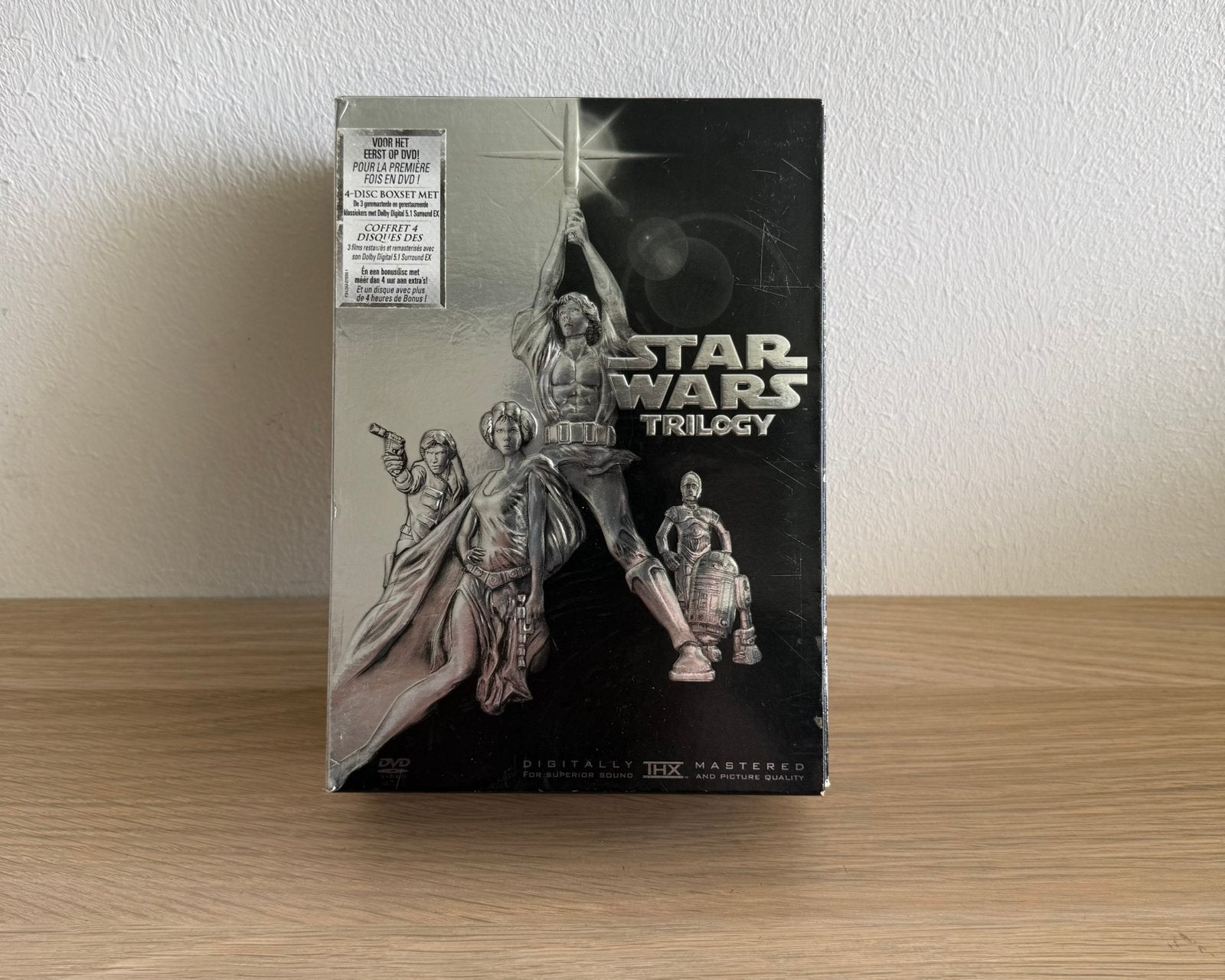 Star Wars Trilogy DVD 2004 4-Box Set, Nederlands, Ophalen of Verzenden, Science Fiction, Vanaf 12 jaar