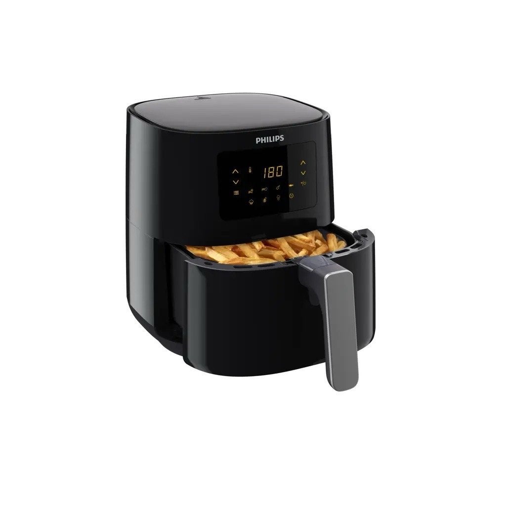 Foto 5 van Philips Airfryer L HD9252/70 met extra mand