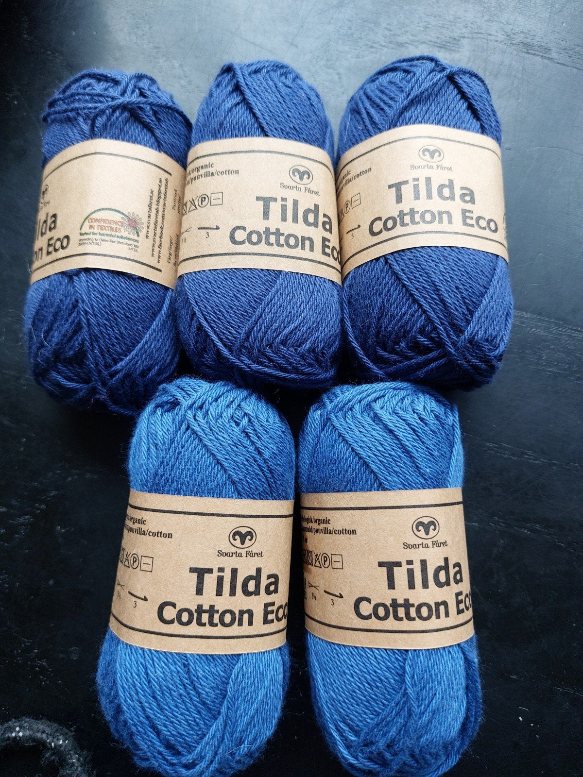 Nieuwe restjes Tilda Cotton Eco garen - voorraad opruiming, Ophalen of Verzenden, Nieuw, Breien of Haken, Wol of Garen