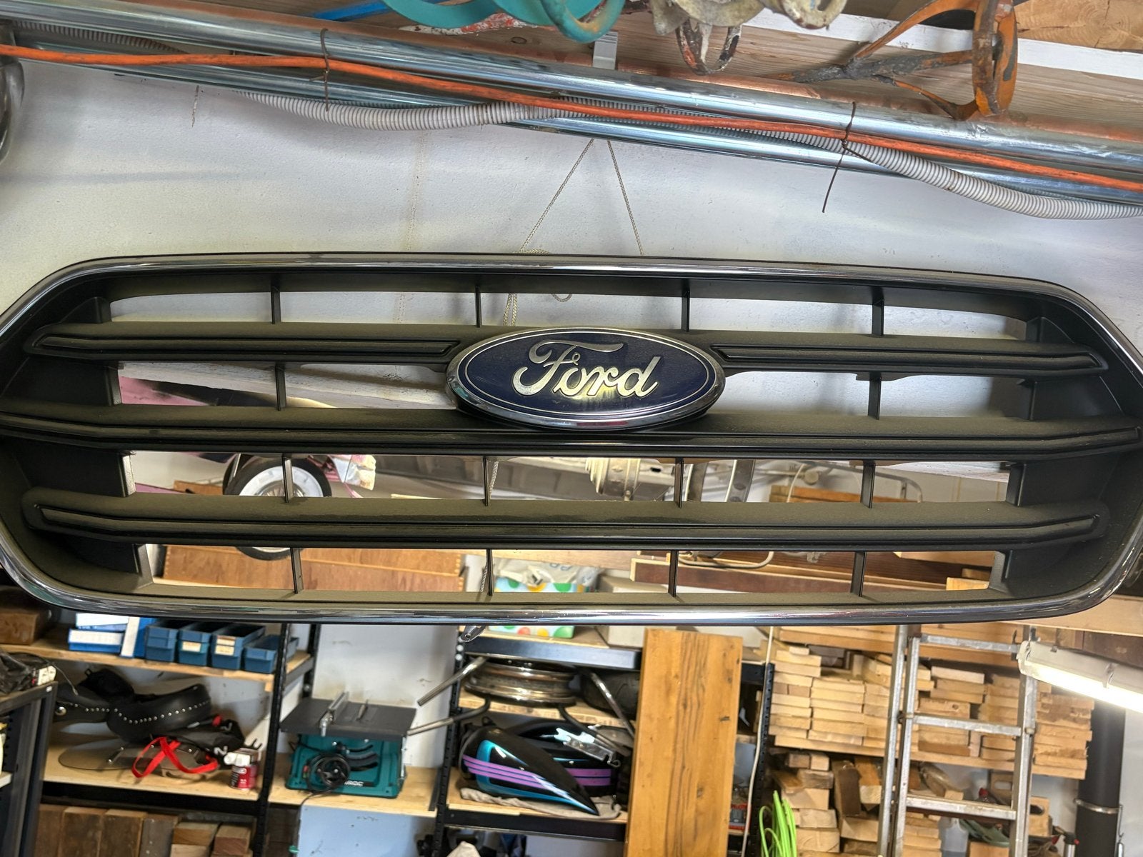Grill Ford Transit Custom 2020 - Onbeschadigd, Ophalen of Verzenden, Gebruikt, Voor, Ford