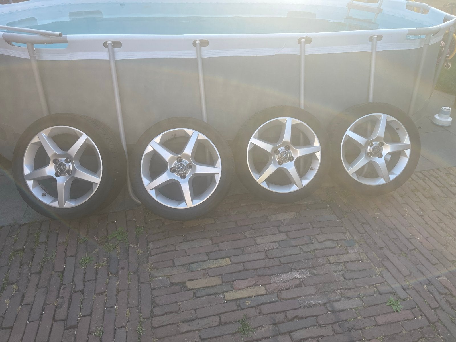Opel Corsa D/E Velgen 4x100 Origineel Ronal Penta’s, Ophalen, Gebruikt, Opel