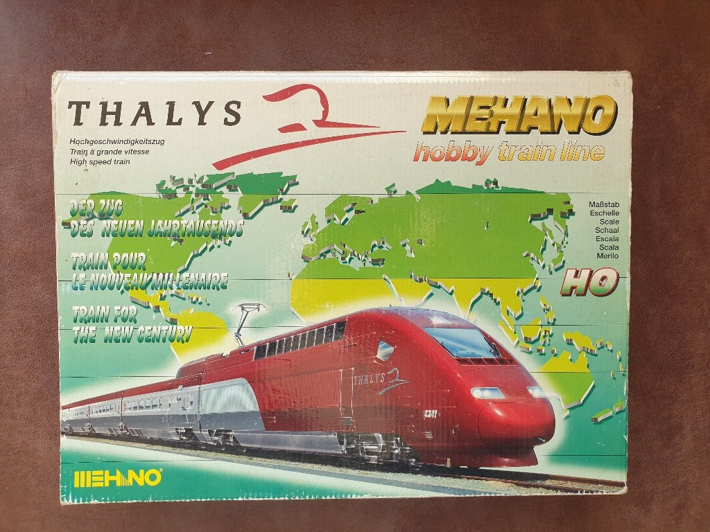 Mehano Thalys T675 Luxe uitvoering, DC H0, Overige merken, Treinset, Gelijkstroom, Ophalen of Verzenden