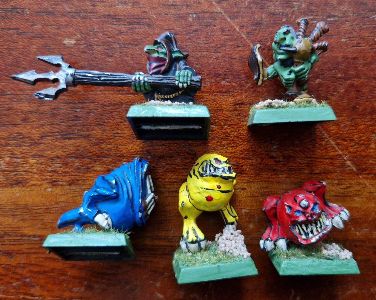 Warhammer Fantasy metalen Squig Herd 6th edition OOP., Gebruikt, Figuurtje(s), Warhammer, Ophalen of Verzenden