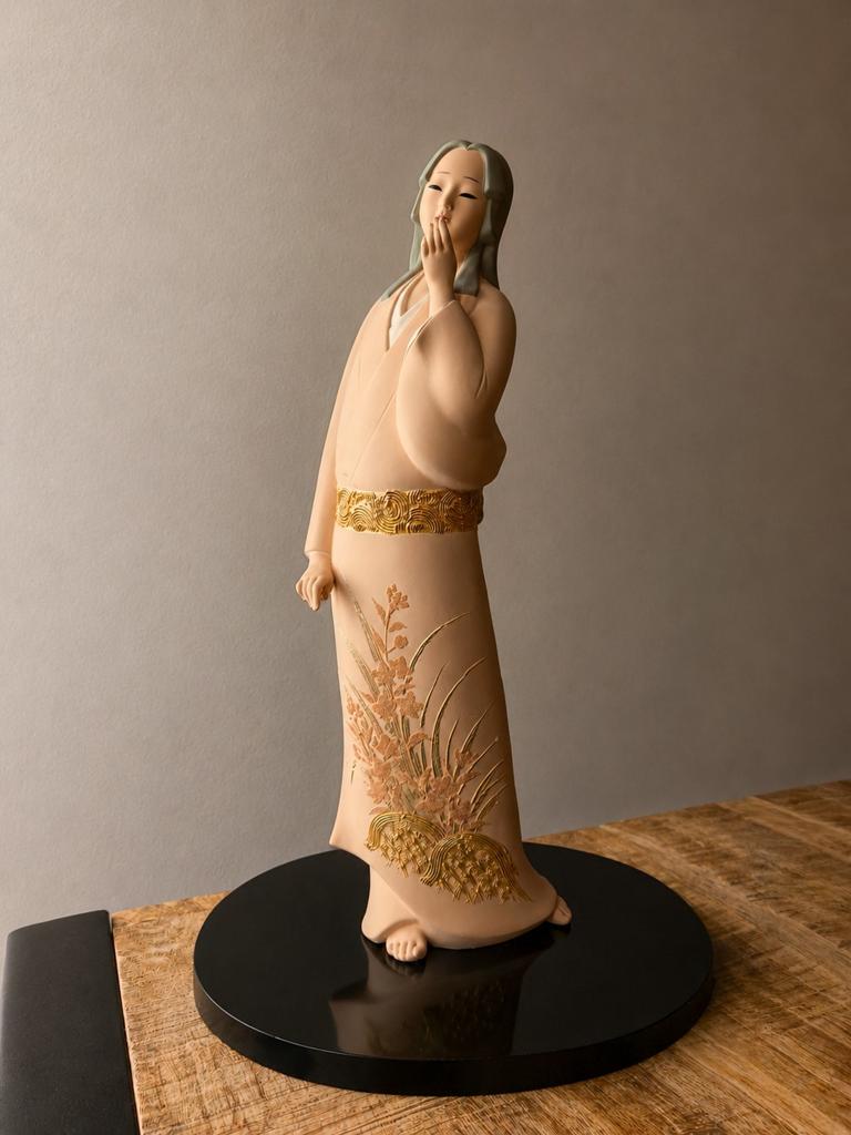 Hakata Aardewerk Geisha Beeld - Aitobo Galerie, Ophalen of Verzenden
