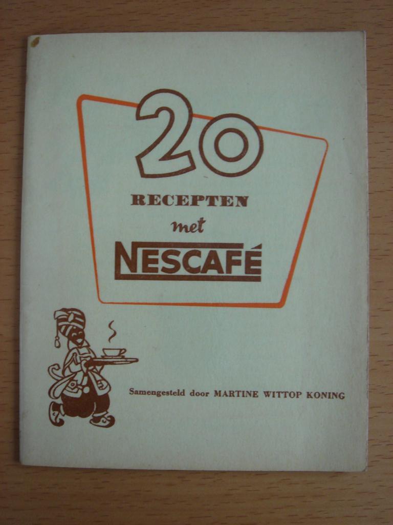 20 recepten met Nescafe, Ophalen of Verzenden, Gelezen, Martine Wittop Koning, Nederland en België
