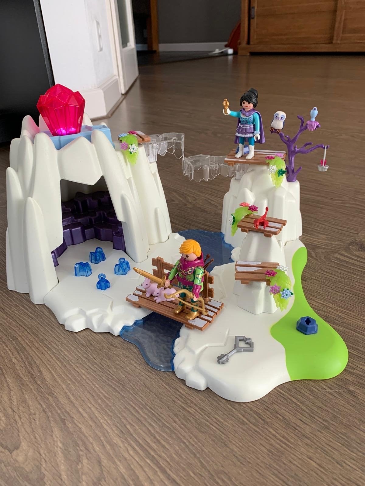 Playmobil 9470 diamanten IJsgrot met figuren en accessoires, Ophalen, Gebruikt, Jongen of Meisje