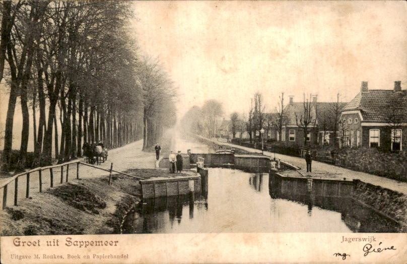 Sappemeer - Sluis - Jagerswijk, Ophalen of Verzenden, Voor 1920, Gelopen, Groningen
