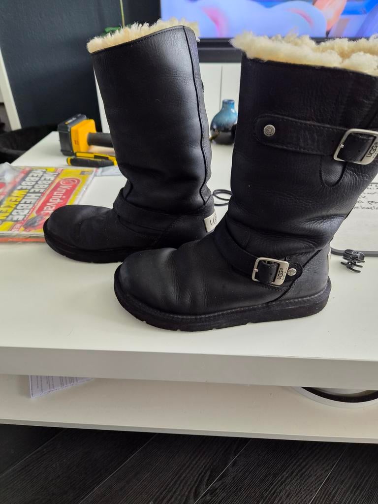 uggs kensington boots zwart Leer met Gespen, Kleding | Dames, Schoenen, UGG, Zwart, Lage of Enkellaarzen, Ophalen of Verzenden