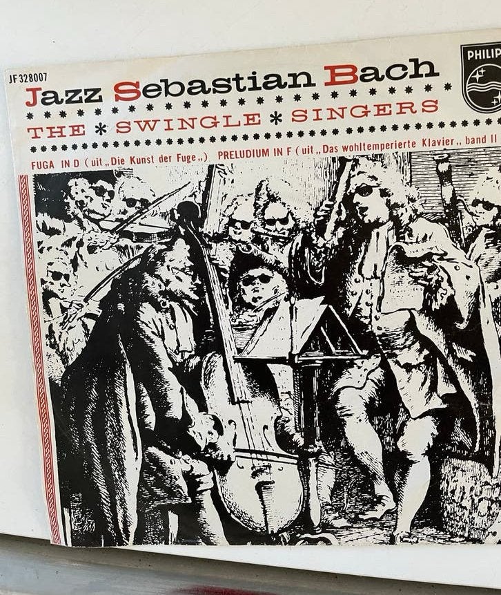 Jazz Sebastian Bach - The Swingle Singers LP, Gebruikt, Overige typen, Ophalen of Verzenden, Barok