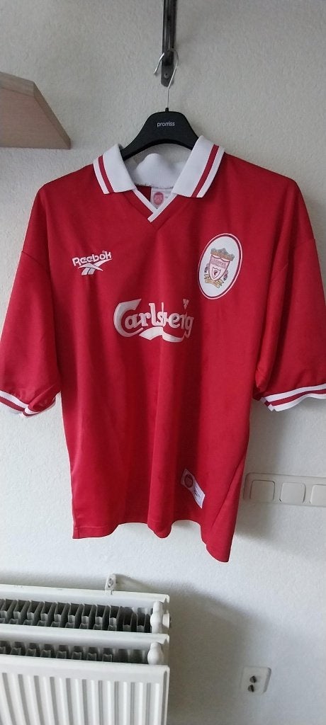 Liverpool Shirt 1996-1998, Maat L, Ophalen of Verzenden, Zo goed als nieuw, Shirt