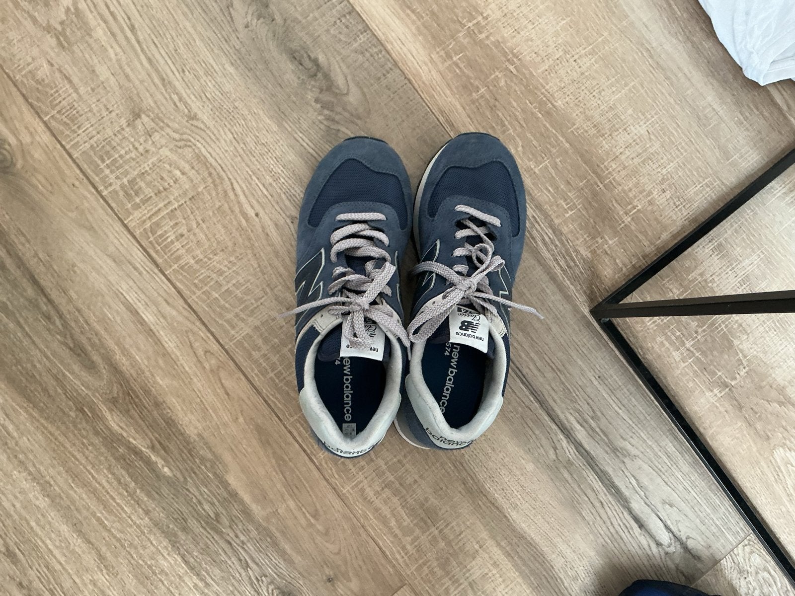 New Balance 574 Sneakers - Maat 44 - Zo goed als nieuw, Kleding | Heren, Ophalen of Verzenden, Zo goed als nieuw, Blauw, Sneakers of Gympen