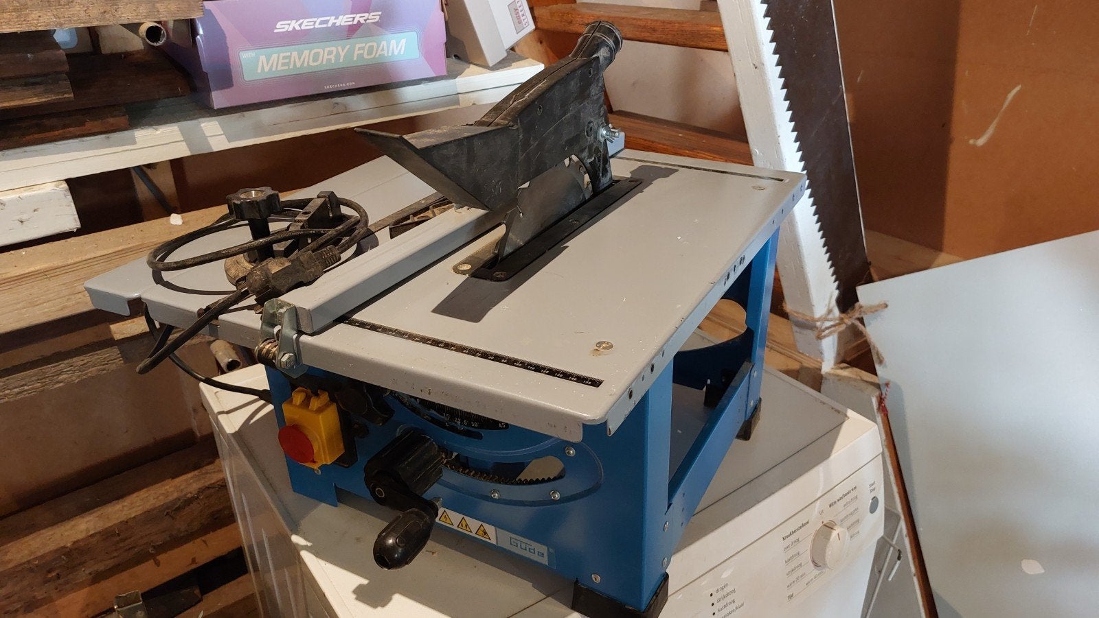 Tafelzaag Güde GTK2100, Ophalen, Gebruikt, Cirkelzaag, 70 mm of meer