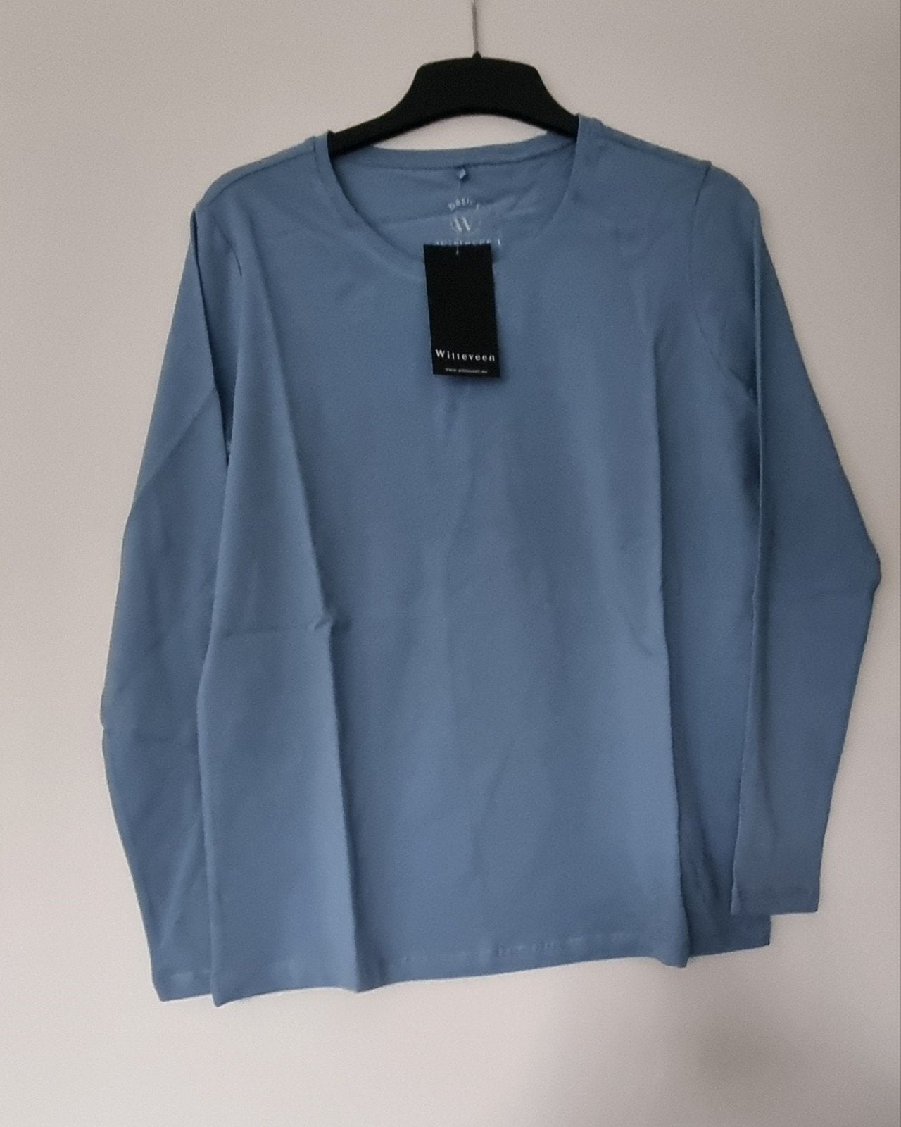 Witteveen Basic T-shirt LS - Maat L, Blauw, Maat 42/44 (L), Nieuw, Ophalen of Verzenden