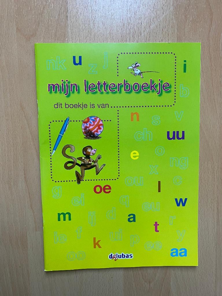 Mijn letterboekje oefenboek NIEUW, Kinderen en Baby's, Speelgoed | Educatief en Creatief, Ophalen of Verzenden, Nieuw