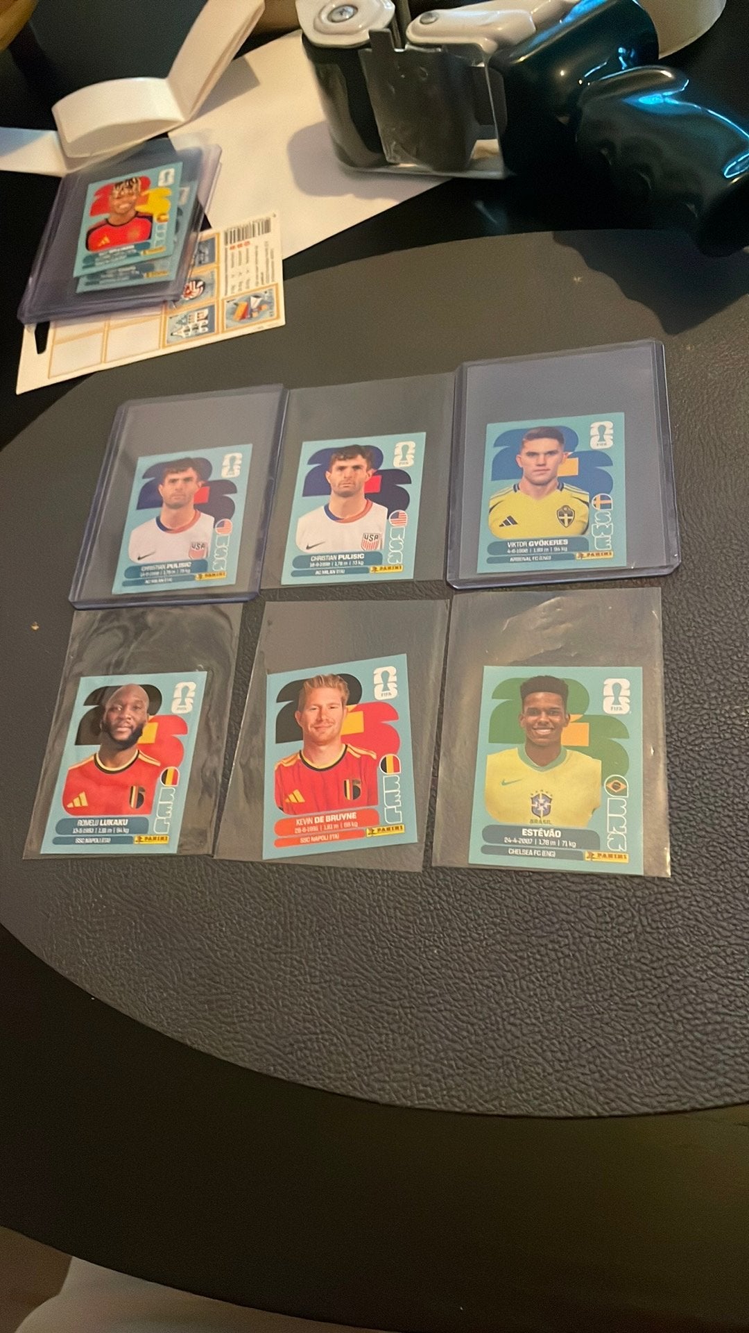 Panini Voetbal Spelerskaarten - Diverse Topspelers, Ophalen of Verzenden, Zo goed als nieuw, Buitenlandse clubs, Spelerskaart