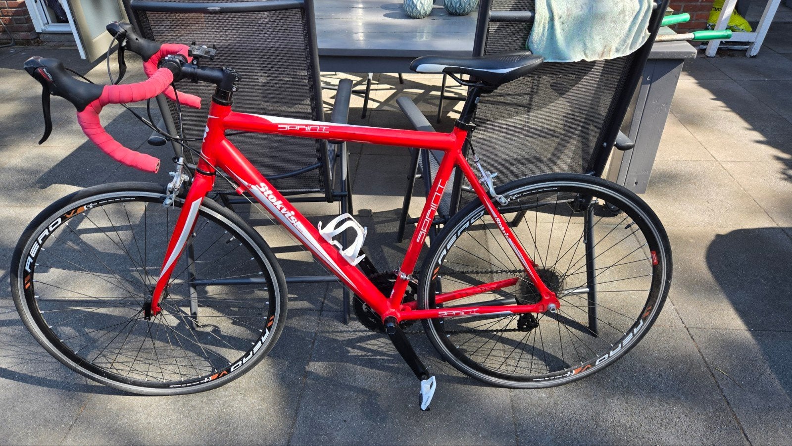Stokvis Sprint Racefiets, Fietsen en Brommers, Gebruikt, Velgrem, Aluminium, Ophalen