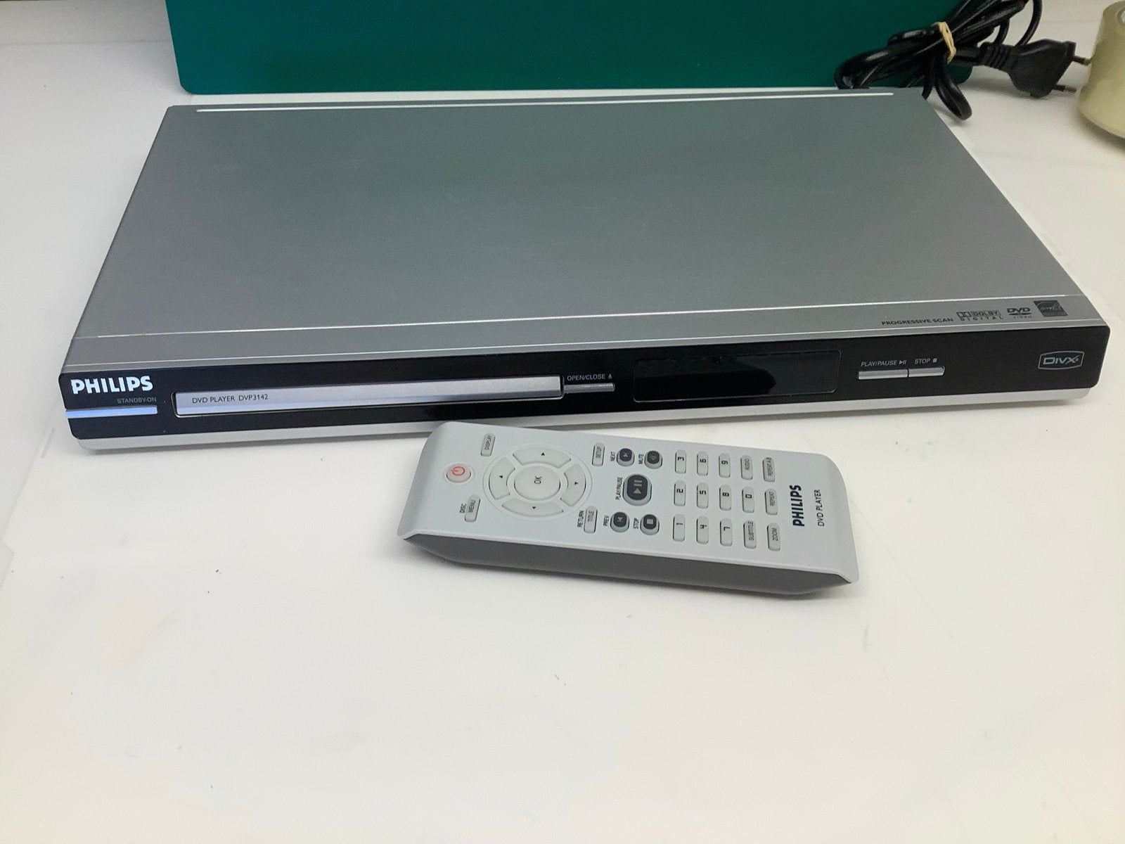 Philips DVD-speler DVP3142 met afstandsbediening, Ophalen of Verzenden, Gebruikt, Dvd-speler, Philips