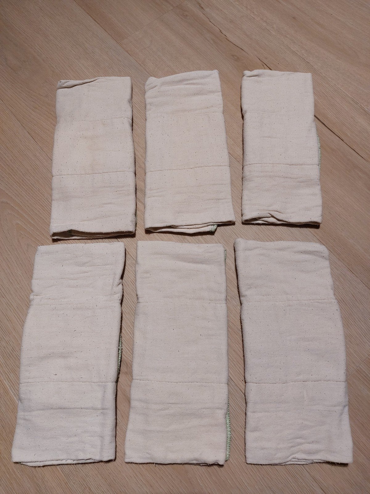 Zes Blümchen prefold luiers, Ophalen of Verzenden