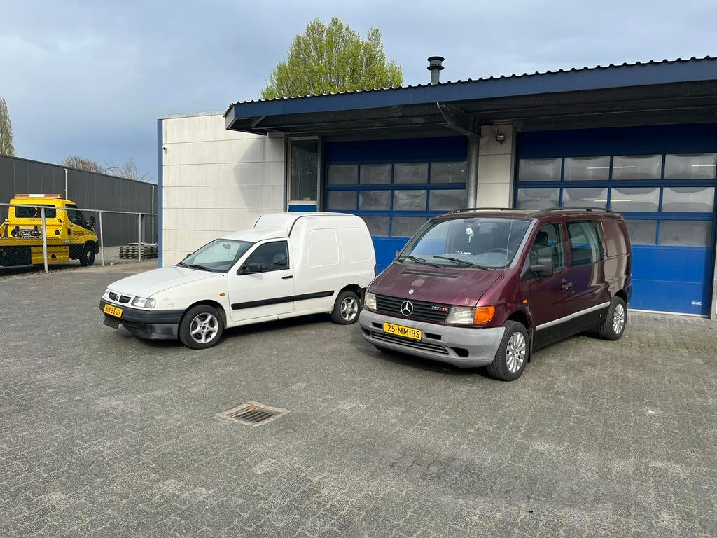 2x Mmbs Mercedes Vito / Seat Inca, Bedrijf, Te koop