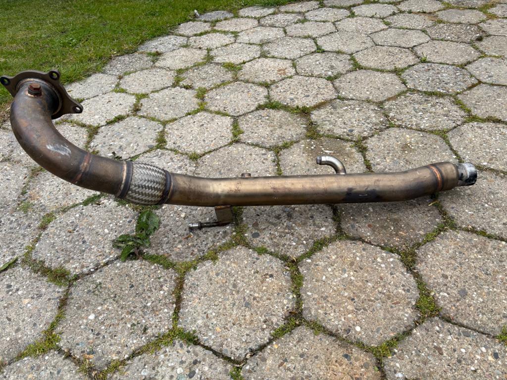 Downpipe voor een tfsi model., Auto-onderdelen, Uitlaatsystemen, Universele onderdelen, Gebruikt, Ophalen of Verzenden