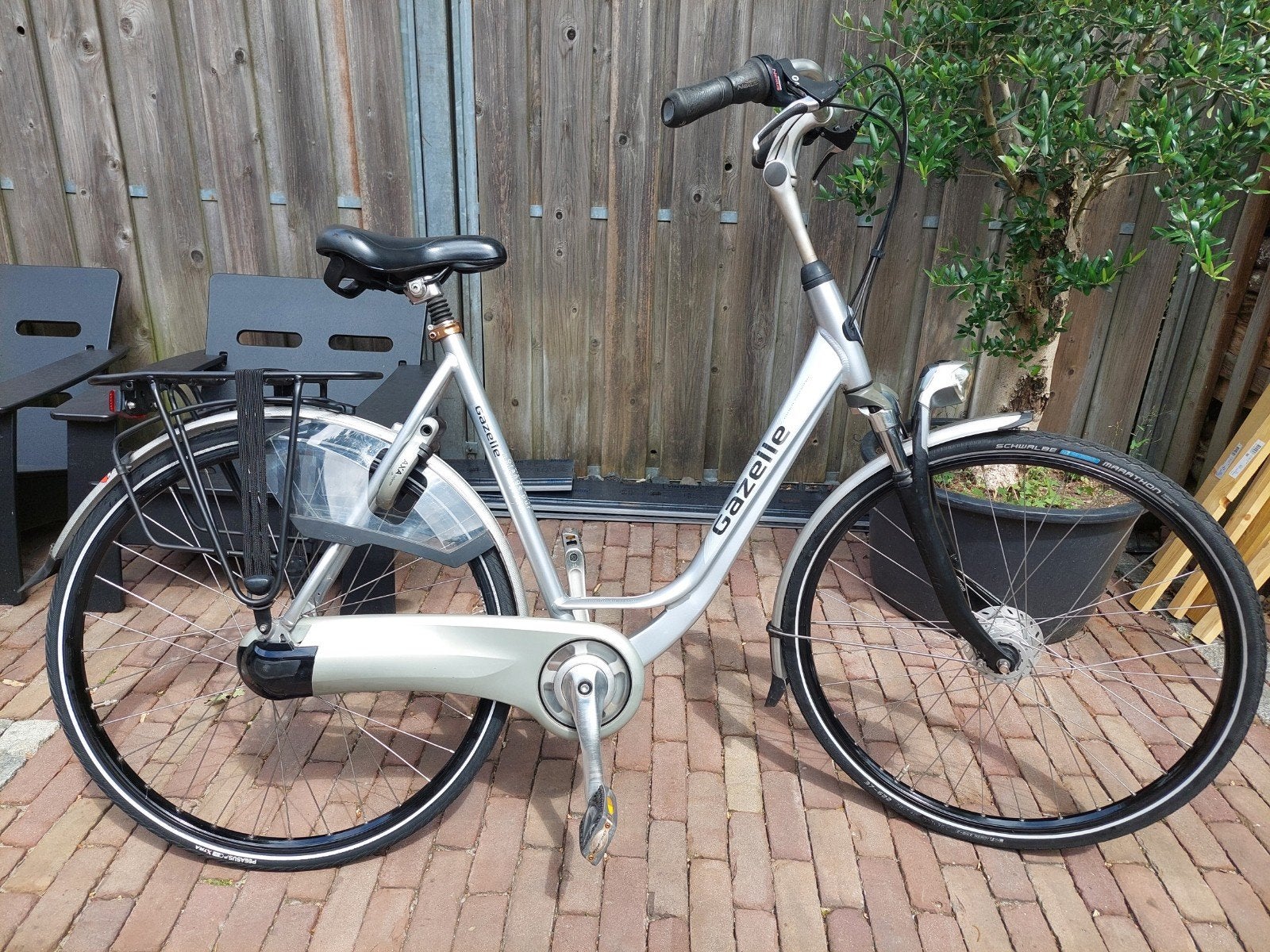 Gazelle Orange C7 framehoogte 57cm 7 versnellingen., Fietsen en Brommers, Fietsen | Dames | Damesfietsen, Ophalen, Versnellingen