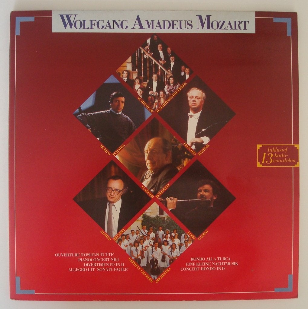 Wolfgang Amadeus Mozart, originele lp uit 1987, Ophalen, Gebruikt, Orkest of Ballet, 12 inch